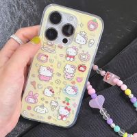 ?จัดส่งจากไทยภายใน 24 ช.ม?เคสไอโฟน 14 Pro Max iphone 13 12 11 Hello Kitty เคส for เคสไอโฟน11 พกง่ายๆ การป้องกันการตก Case