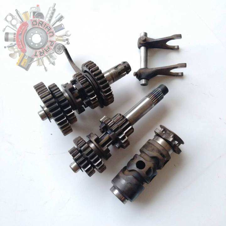 GEARBOX GIGI RASIO SUPRA X125 BATMAN GIGI TRANSMISI SUPRA X125 KARISMA