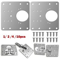 Cabinet Hinge Repair Fixed Plate Door Close Hinges Furniture Repair Mount Tool Kitchen Cupboard Door Fixing Panel Hardware Door Hardware Locks