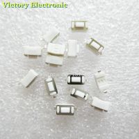 【♘COD Free Cas♘】 zhaolanj 100ชิ้น/ล็อต3 * * * * * * * * 6 4.3Mm 2pin Smd สวิตซ์กดติดปล่อยดับปุ่มกด Touch Micro Switch 3x6x4.3H ปุ่มสีขาว