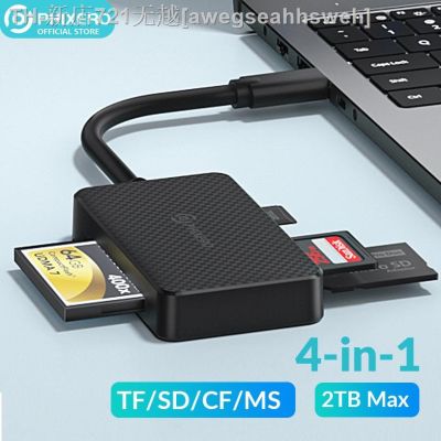 【CW】♚  PHIXERO USB A Type C 3.0 Memory Card Reader Lector for SDHC SDXC Stick