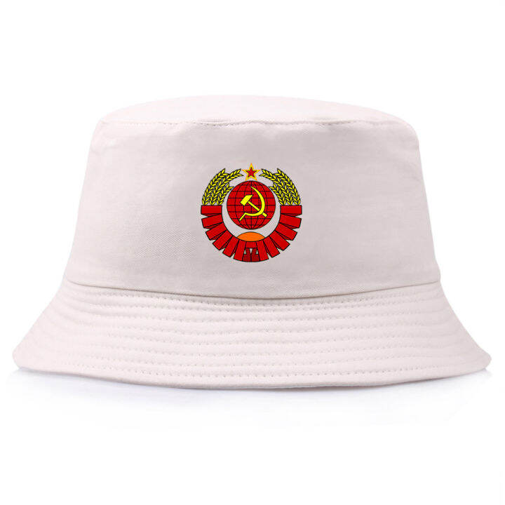 hot-soviet-emblem-bucket-hat-russia-ussr-flag-cap-cccp-print-panama-caps-men-women-ussr-soviet-union-sun-visor-foldable-hats