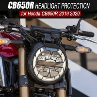 CB650R สำหรับฮอนด้า CB 650 R CB 650R 2019 2020ไฟหน้ารถจักรยานยนต์หลอดไฟหน้าตะแกรงอุปกรณ์ปกป้องป้องกัน