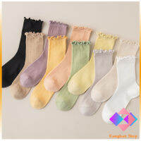 KANGBAN ถุงเท้า ทรงหลวม  สไตล์ญี่ปุ่น แฟชั่นฤดูร้อน  Women socks