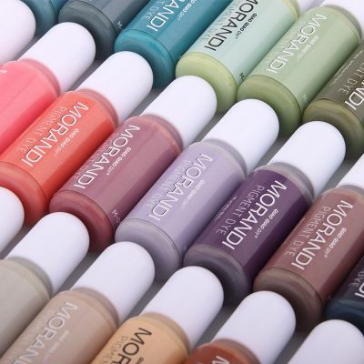 【CW】 24 Morandi Epoxy Resin Pigment forCrafts Liquid Colorant Dye Resin Jewelry Making for resin