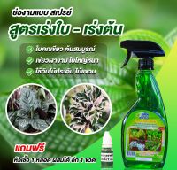 ?แถมฟรี หัวเชื้อ 1หลอด? ฮอร์โมน ปุ๋ยน้ำ สูตร เร่งใบ - เร่งต้น แบบสเปรย์พร้อมใช้ ตราช่องาม ขนาด 500 ซีซี