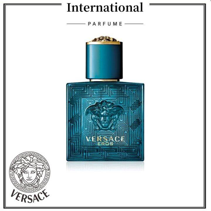 【Authentic Original】 VERSACE EROS EAU DE TOILETTE 100 ML Perfume For Men Long Lasting Perfume