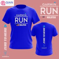 T SHIRT   Quick Dry Elastic Breathable GARMIN RUN MALAYSIA OUTDOOR RUNNING T SHIRT