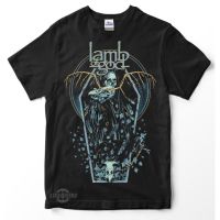 เสื้อยืดพรีเมี่ยมUNIQLO เสื้อยืด พิมพ์ลาย lamb of god 1 - COFFIN COFFIN Premium สําหรับผู้ชาย