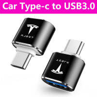 for Tesla Model 3YXS back row charging adapter type-c power converter , apple, Samsung car type-c to USB