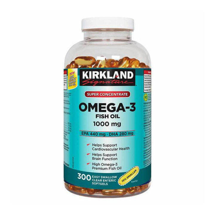 Kirkland Signature Omega-3 Fish Oil 330 SoftGels | Lazada PH