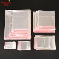 Super Value Four Kinds Of Sizes Pick 200pcs/Bundle Transparent Clear Self Adhesive Seal Plastic Storage OPP Packing Bag For Bead