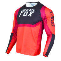 Elicate Fox 2021 360 Voke Jersey Motocross รถจักรยานยนต์ขี่จักรยาน Off Road Dirtbike ขี่ A MTB DH เสื้อยืด