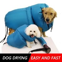 CHXONQ ชุดที่มีประสิทธิภาพ Dog Cat Grooming Bag Quick Drying อุปกรณ์ทำความสะอาด Pet Drying Bag Dogs Hair Dryer Blow Bag