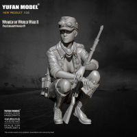 1/35 Yufan โมเดลเรซินโมเดลทหาร YFWW-2067-4ประกอบตัวเองสวยงาม