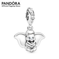 Pandora Disney Dumbo silver dangle with clear cubic zirconia and blue enamel เครื่องประดับ   จี้ชาร์ม ชาร์มสีเงิน สีเงิน ชาร์มเงิน เงิน ดิสนี่ย์ ชาร์มดิสนี่ย์ ชาร์มสร้อยข้อมือ ชาร์มแพนดอร่า แพนดอร่า