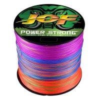 JOF ใหม่8เส้นสายการประมง300เมตร500เมตรญี่ปุ่น M Ultifilament 100% PE ทนทานลวดปลาคาร์พซุปเปอร์แข็งแกร่งด้ายทอรอก