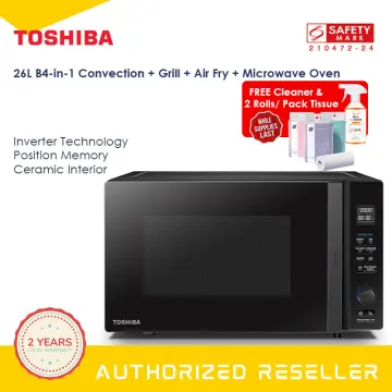 TOSHIBA 4-in-1 Microwave Oven, Convection, Air Fryer Malaysia