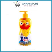 Sữa Tắm D-nee Kids Candy Flossy chai 400ml màu vàng