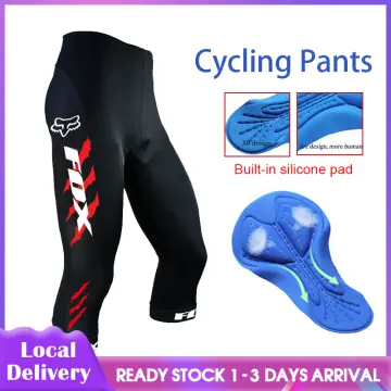 EXTRA PADDED LAYERS) WJS Extra Padded Bicycle Bike Underwear Cycling Gel 3D  Comfortable Padded Bike Shorts Pants Cycling Boxes Cycling Panties Padded  Underwear Unisex Men Women SIZE S - 3XL BLUE ORANGE