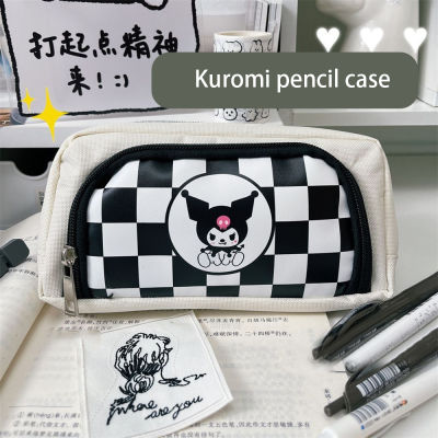 ACE ONE Ins กระเป๋าใส่ดินสอ Kulomi มูลค่าสูงการ์ตูนน่ารักสำหรับนักเรียนกระดานหมากรุกความจุขนาดใหญ่กล่องดินสอกล่องเครื่องเขียน