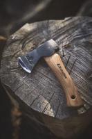 HULTAFORS Ågelsjön Mini Hatchet (Premium Series) - ขวานพรีเมียมขนาดเล็กสำหรับพกพาไปแค้มปิ้ง เดินป่า เดินทางไกล ขึ้นเขา ขนาดยาว 9นิ้ว/235มม. (ออกใบกำกับภาษีได้)