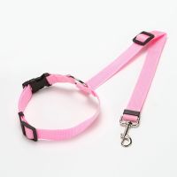 Universal Cat Dog Safety Adjustable Car Seat Belt Harness Puppy Seat Belt Travel Entrainment Leads