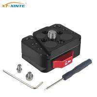 Mini Quick Release Clamp Plate V Mount 1/4" Screw Monitor Fixed Bracket for Gopro 11 Action Camera for DJI Ronin RS Stabilizer