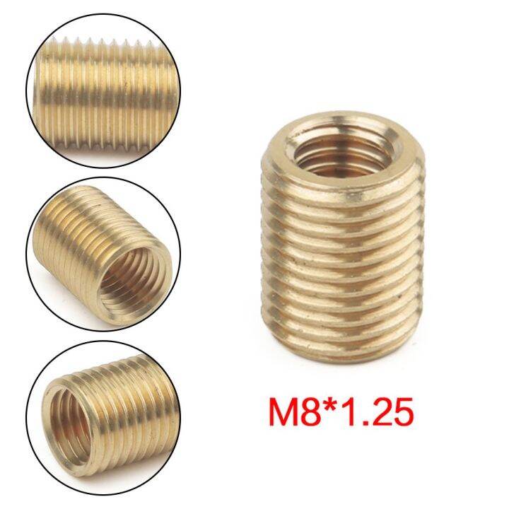 【bluespot】3pcs Adapter Gold Gear Shift Knobs M12x1.25 Shift Knob