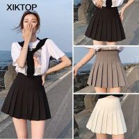 【CC】✱✸  Xiktop Pleated Skirt Waist Tennis Kawaii Korean Faldas Jupe