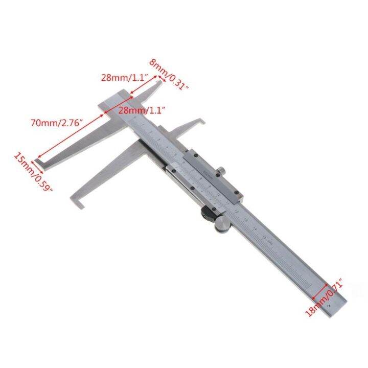 Inse Groove Vernier Caliper 9-150Mm/0.02 Stainless Steel Inner Calipers ...