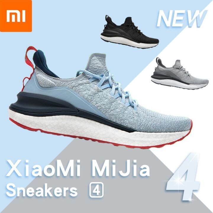 top-หูฟังฟรี-xiaomi-mijia-sneakers-4-รองเท้าผู้ชาย-รองเท้ากีฬา-รองเท้าวิ่ง-รองเท้าลำลอง-รองเท้าผู้ชาย-รองเท้าเทคโนโลยีไซส์-39-44