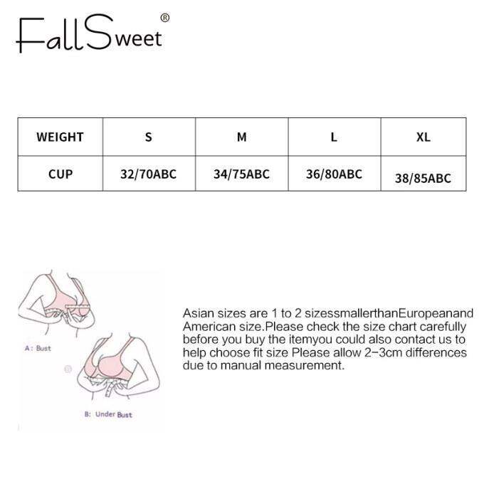 spot-fallsweet-บราบรายกกระชับหน้าอกไร้ตะเข็บผู้หญิง-ยกทรงขนาดพิเศษชุดชั้นในยางนิ่มไร้สายบราสายรัดถ้วย-abc