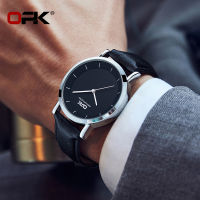 OPK 8122 Classic Business Watch For Men Original Quartz Movement Man Wristwatch Waterproof Leather Strap Men S Watches