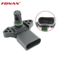 A Pengambilan Manifold Sensor Tekanan Mutlak สำหรับโฟล์คสวาเกน Fox 5Z 1.2 Hatchback Enrol Jin BMD 2005 - 2011 03D906051 5WK9683