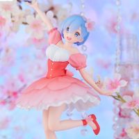 โมเดลฟิกเกอร์ Re: Zero Rem (The Sakura Maid Outfit Ver.) 20cm Figure Model Anime Re:Life in a Different World from Zero ตุ๊กตาโมเดล