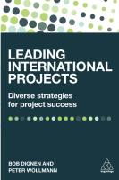 หนังสืออังกฤษใหม่ Leading International Projects : Diverse Strategies for Project Success [Paperback]