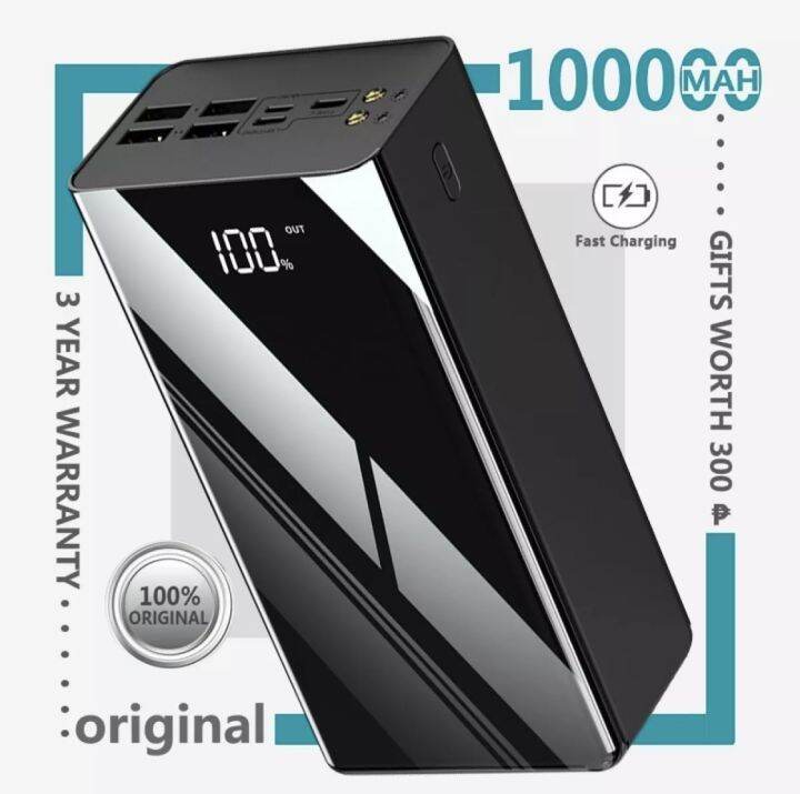 [Heavy Duty] 80000mAh Power Bank Solar Power Bank 100% Original Power ...