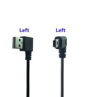 (ที่เก็บสายเคเบิล) มินิ Usb สาย2.0 90องศามุมขวา MP3บลูทูธที่ชาร์จลำโพงสายไฟมินิ Usb Usb มุมซ้ายมินิสายชาร์จ