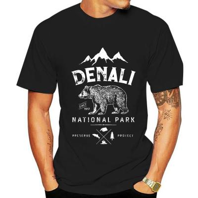 Denali National Park And Preserve T Shirt Us Alaska Vintage 100% cotton T-shirt