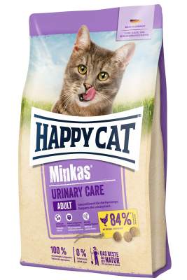 แบ่งขาย Happy Cat Minkas Urinary Care Geflugel 1 กิโลกรัม สำหรับแมวโต ลดการเกินก้อนนิ่ว เนื้อสัตว์ปีกและเนื้อปลา