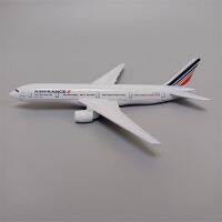 เครื่องเป่าลมโลหะอัลลอยขนาด16ซม. เครื่องบินจำลองเครื่องบิน France Boeing 777 B777เครื่องบินจำลองของขวัญสำหรับเด็ก