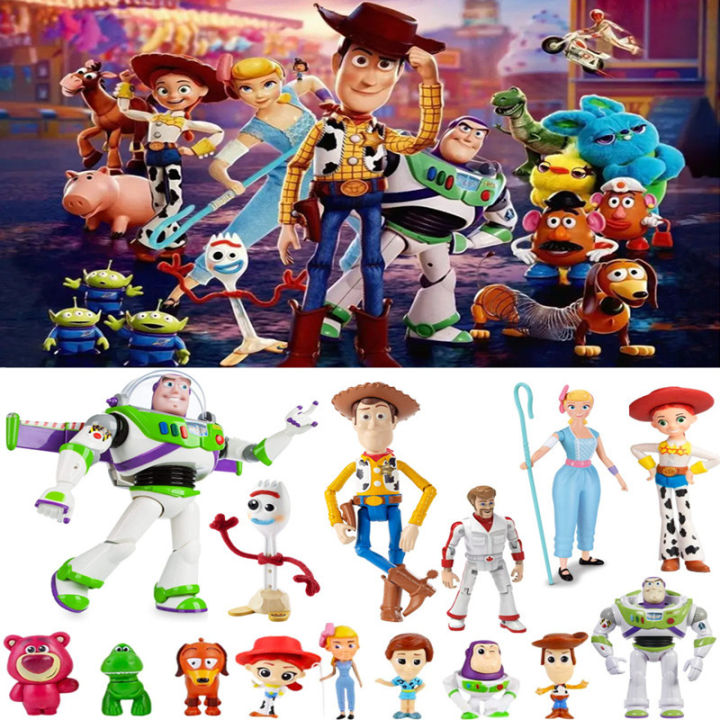 Hsctek Buzz Lightyear Toys Story Toys, Woody Toys Story Buzz Lightyear  Action Figures Với Jessie, Buzz Và Rex Cake Topper Set Toy For Boy Birthday  Gift | Lazada.Vn