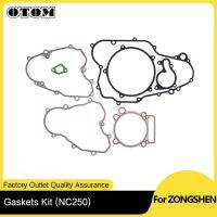 OTOM ปะเก็น Lengkap Espeda ชุดมอเตอร์ Mesin Ujung Atas &amp; Bawah Untuk ZONGSHEN NC250 250 250Cc T6 KAYO K6 J5 RX3 ZS250GY-3 4วาล์ว