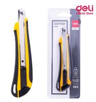 คัทเตอร์ 13 ใบมีด Deli 2039 Cutter (คละสี 1ชิ้น) คัตเตอร์สำนักงาน คัตเตอร์ราคาถูก คัตเตอร์ราคาถูก office อุปกรณ์สำนักงาน