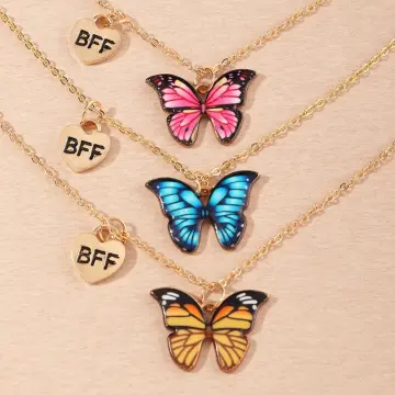 Cute best friend deals necklaces for 3