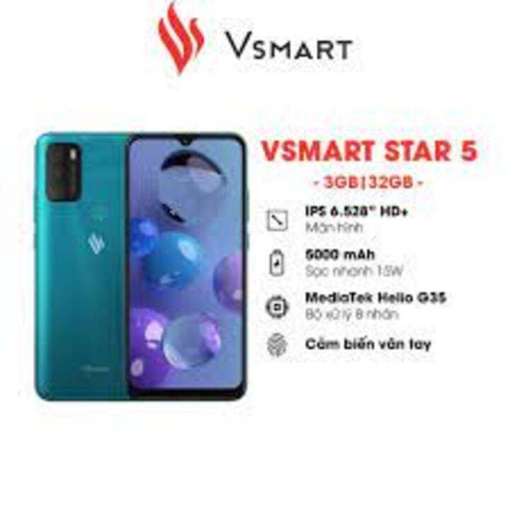 Sale - Rẻ Vô Địch ] Điện Thoại Chính Hãng Giá Siêu Rẻ Vsmart Star 5 Máy 2Sim