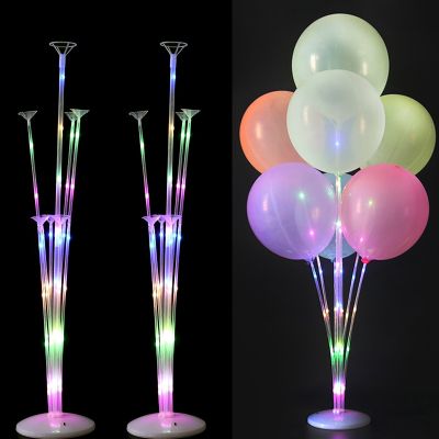 【CC】 2set Air Balls Balloons Holder Column Baby Shower Kids Birthday Stick Wedding Baloon