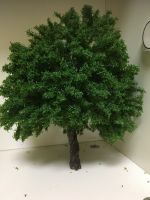 Architectural model material model railway military green layout model tree 20-30cm