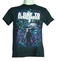 เสื้อวง A DAY TO REMEMBER เสื้อวินเทจ ผ้าร้อยแท้ อะ เดย์ ทู รีเมมเบอร์ ไซส์ยุโรป PTD1191